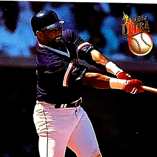 Ivan Calderon, Boston Red Sox, MLB, Fleer Ultra Baseball 1993, Card 507, EX/NM
