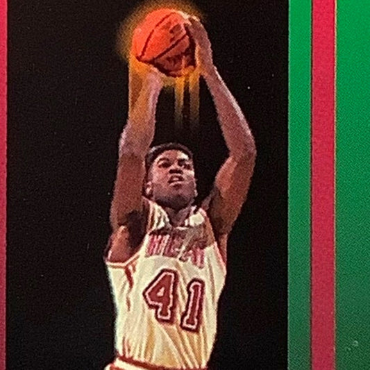 Glen Rice, Card #150, Miami Heat, 1990 NBA Skybox NM+