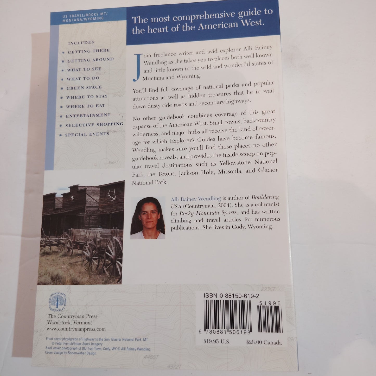 Montana & Wyoming: An Explorer's Guide 1st Edition - Alli Rainey Wendling