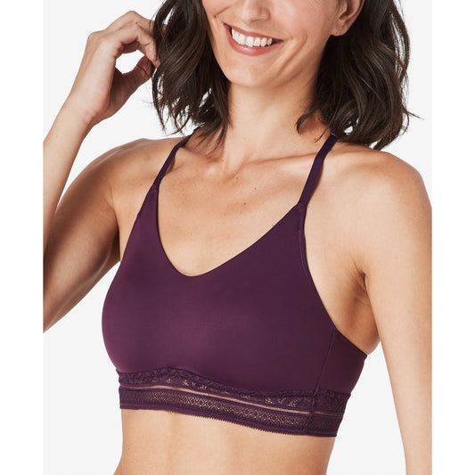 Bali Comfort Revolution Lace Wireless Bralette DF6594 – Blackberry Jam – Medium