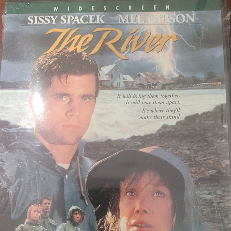 The River DVD 1984 Drama – Widescreen - Sissy Spacek, Mel Gibson