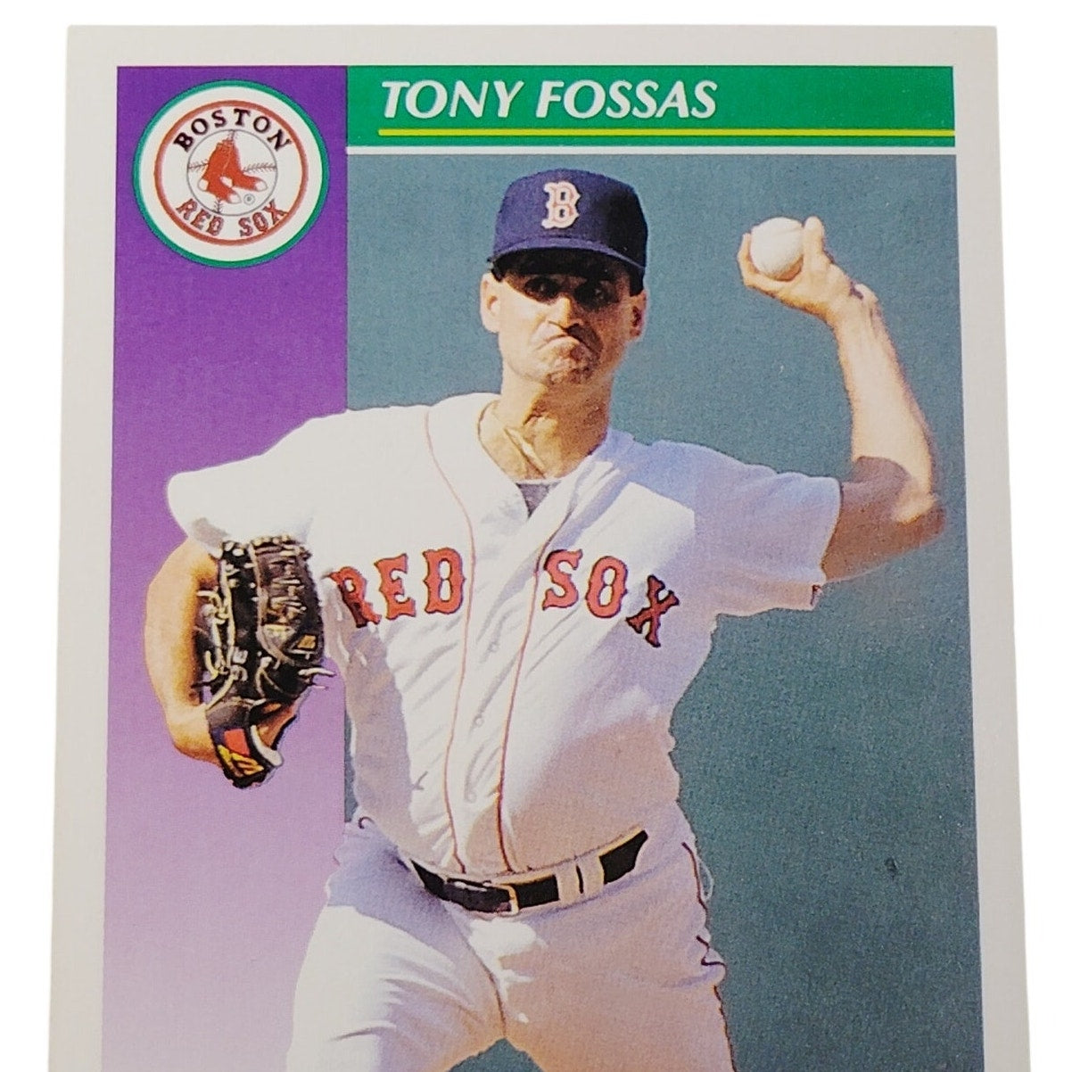 1992 Score Tony Fossas #389 Boston Red Sox Relief Pitcher MLB Baseball NM
