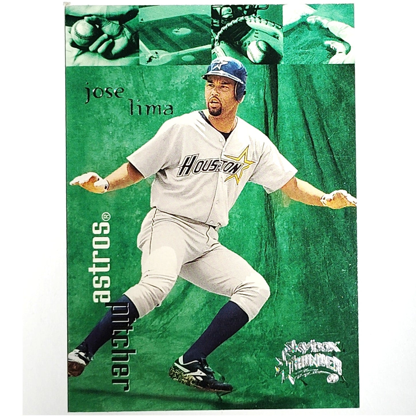 1999 SkyBox Thunder José Lima,  Pitcher VG/EX, Card #70, Houston Astros
