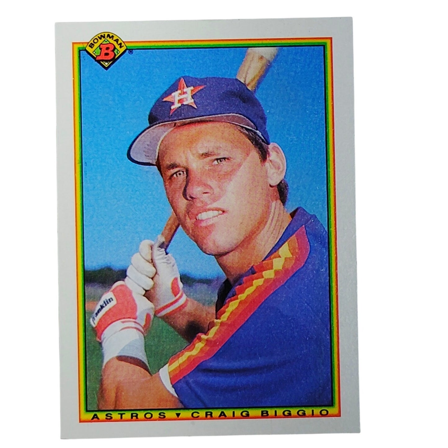 1990 Bowman #78 Craig Biggio Houston Astros Catcher VG/EX
