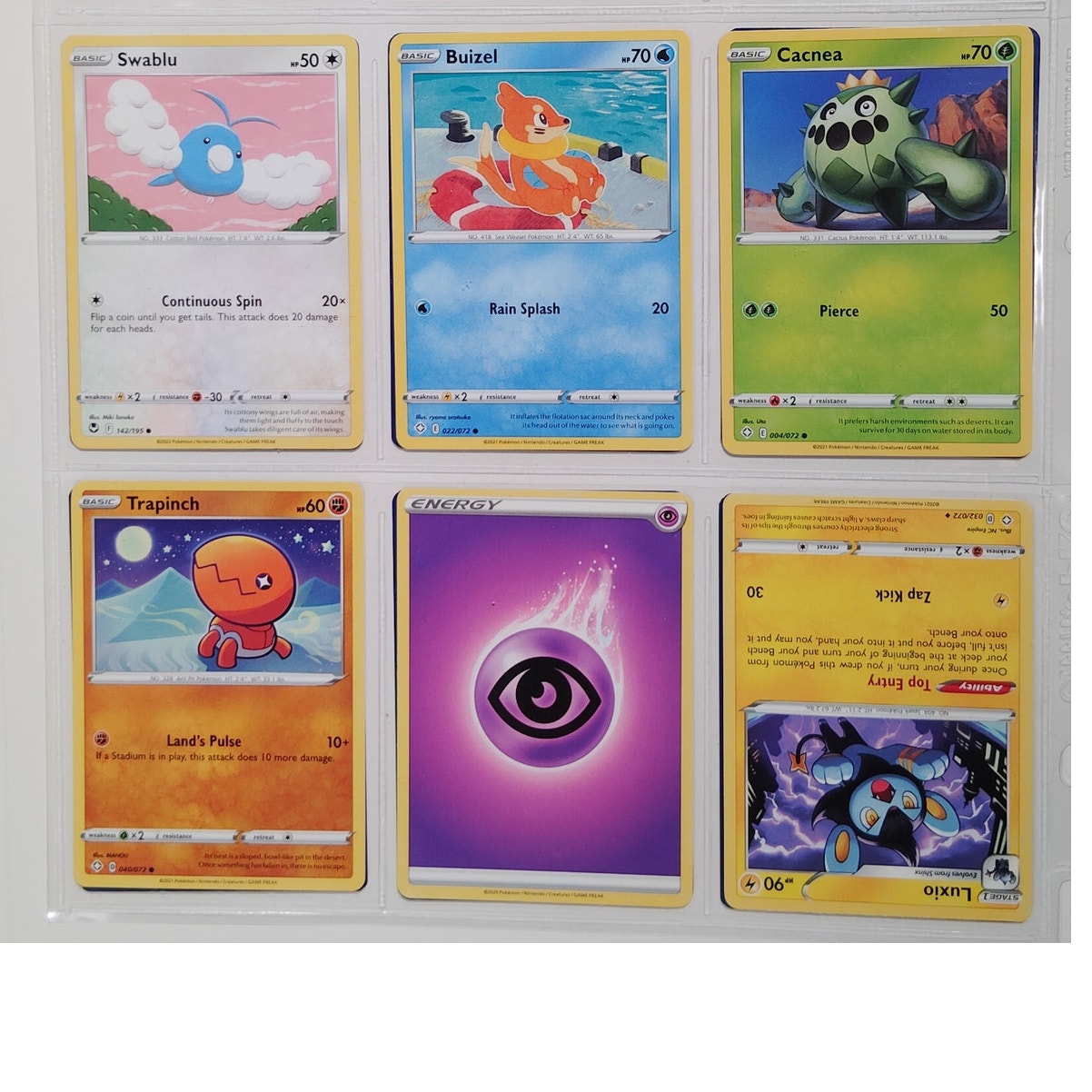 18 Random Pokémon Cards Pictured, Actual Photos Provided