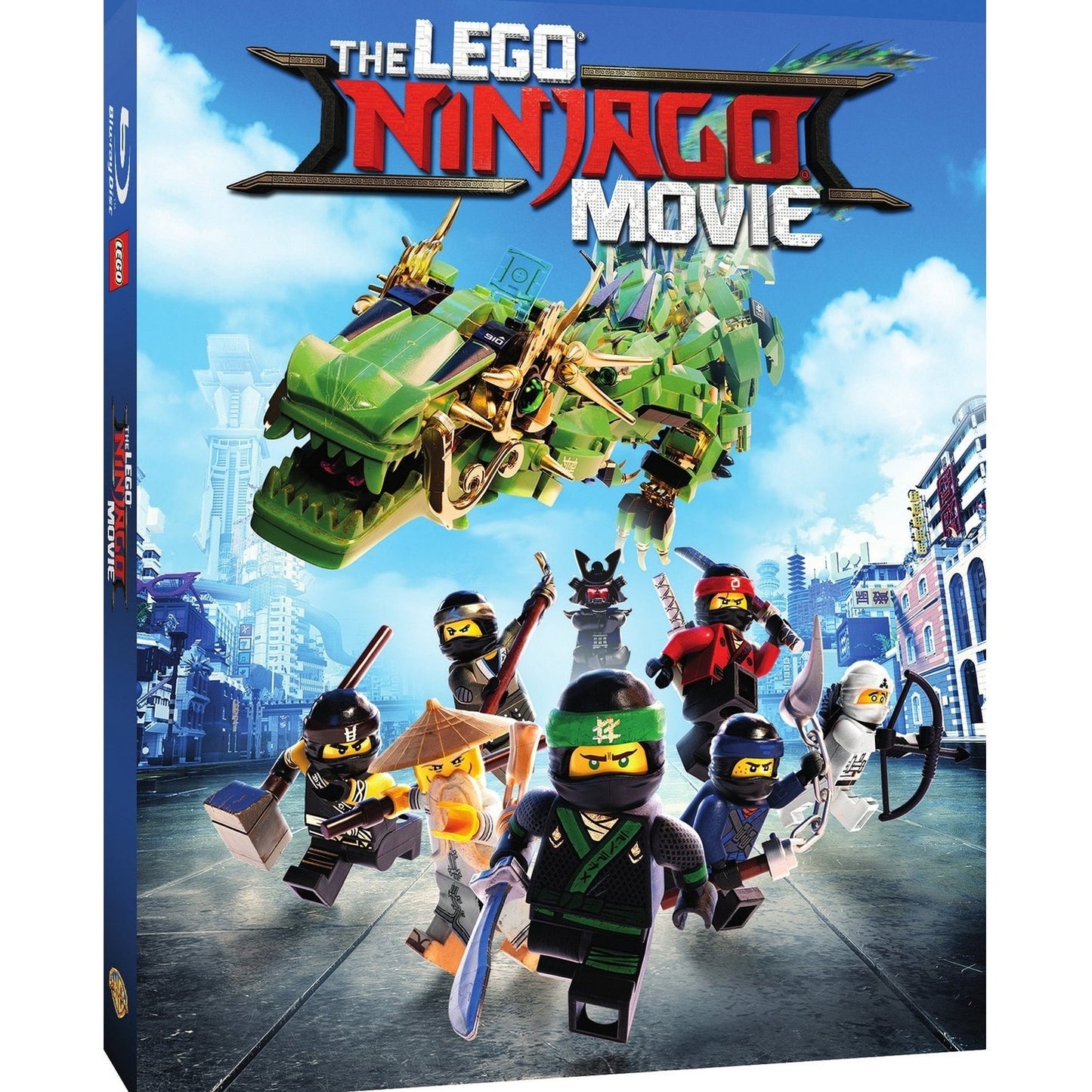 Lego Ninjago Blu-ray Animated Action Adventure Family Movie Warner Bros 2017