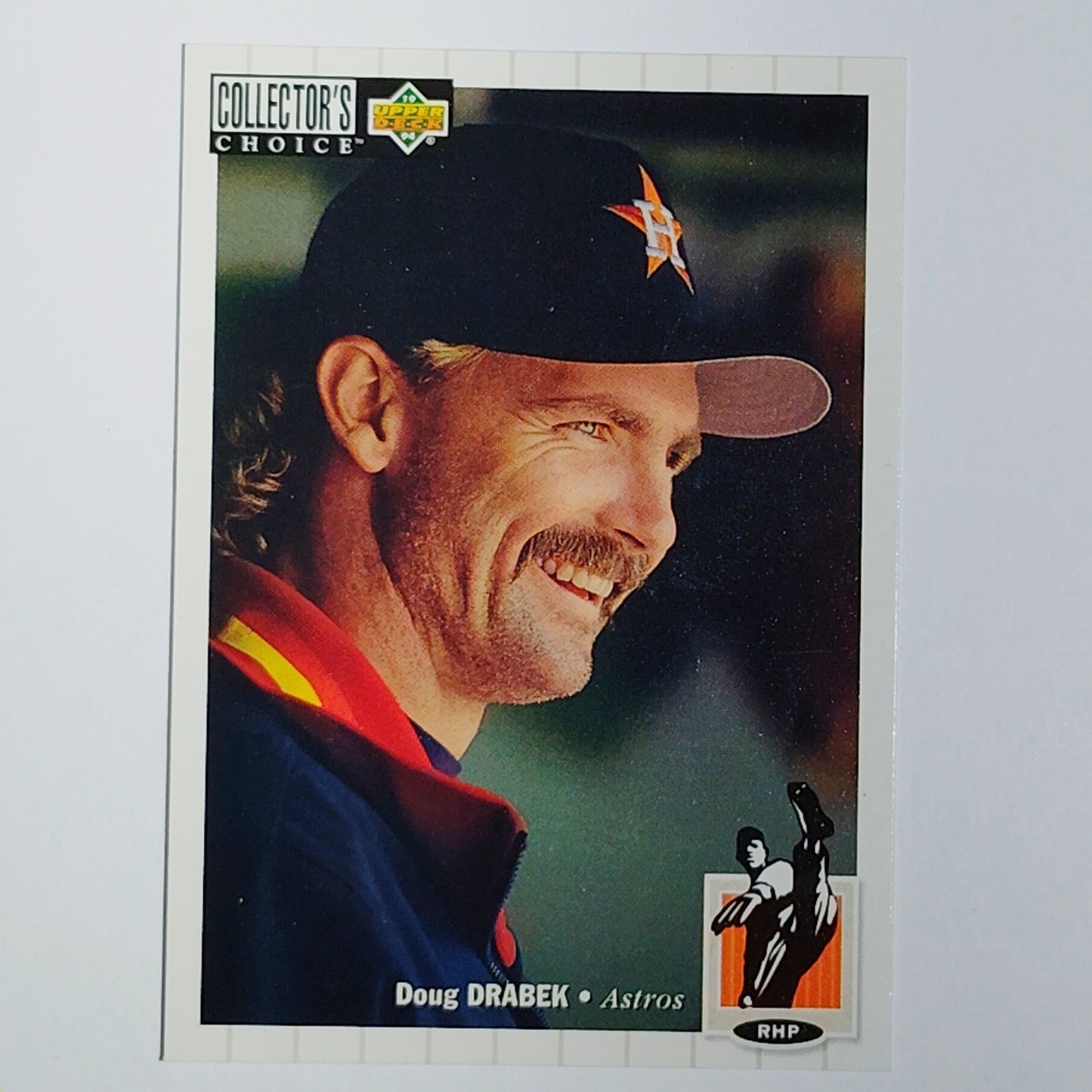 1994 Upper Deck Collector's Choice Doug Drabek #95 Houston Astros Pitcher -VG/EX
