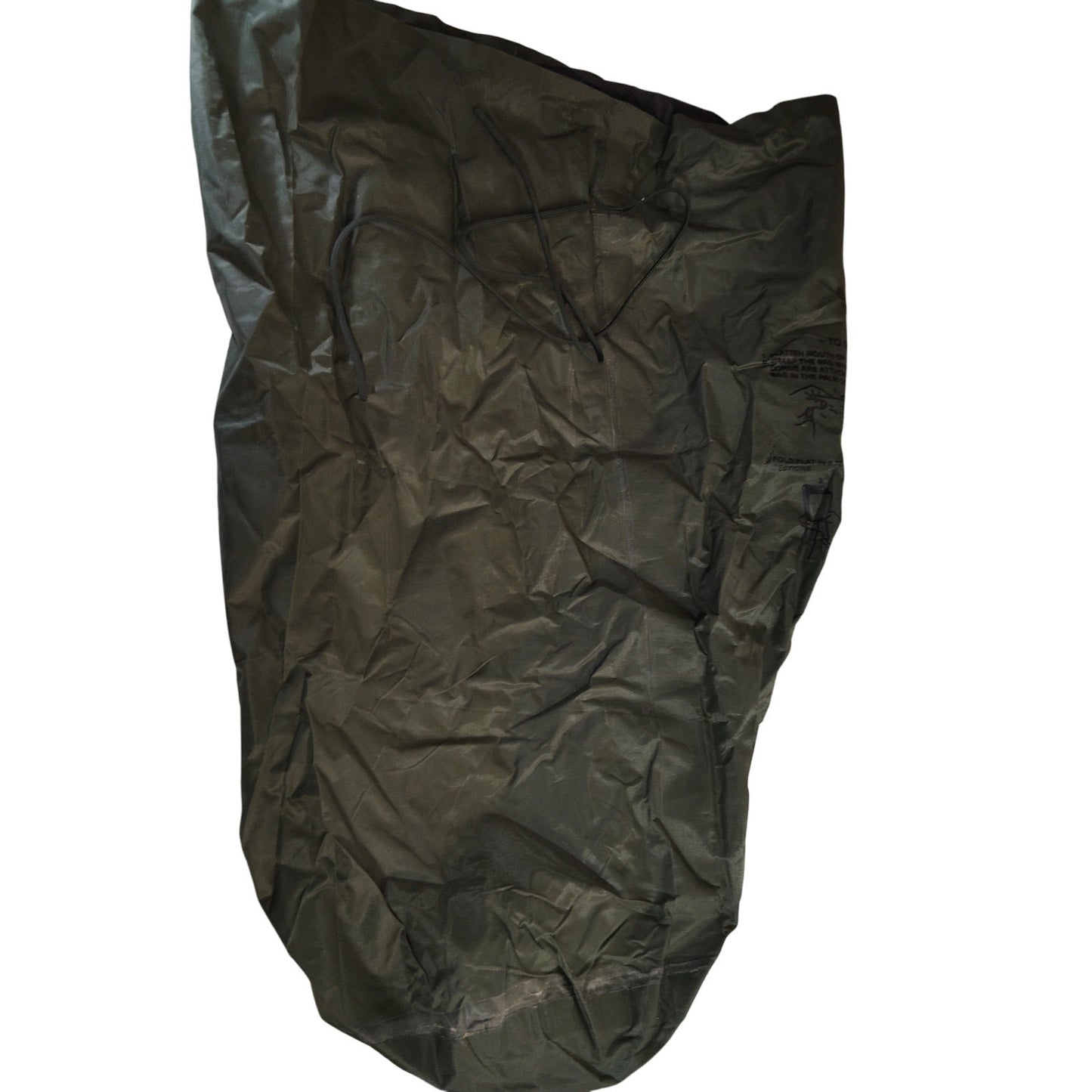2008 Military Waterproof Clothing Bag, Green, EUC, 18" x 24"