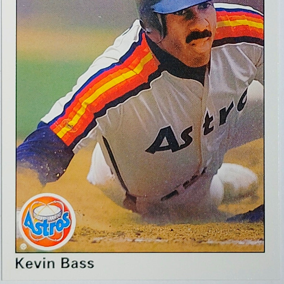 1990 Upper Deck Kevin Bass #302 Houston Astros Outfielder Sliding Action - VG/EX