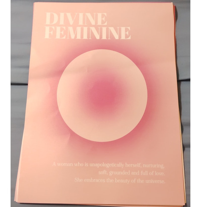 6‑Pack Motivational Wall Posters for Women 12"×16" Aesthetic Pink Affirmations