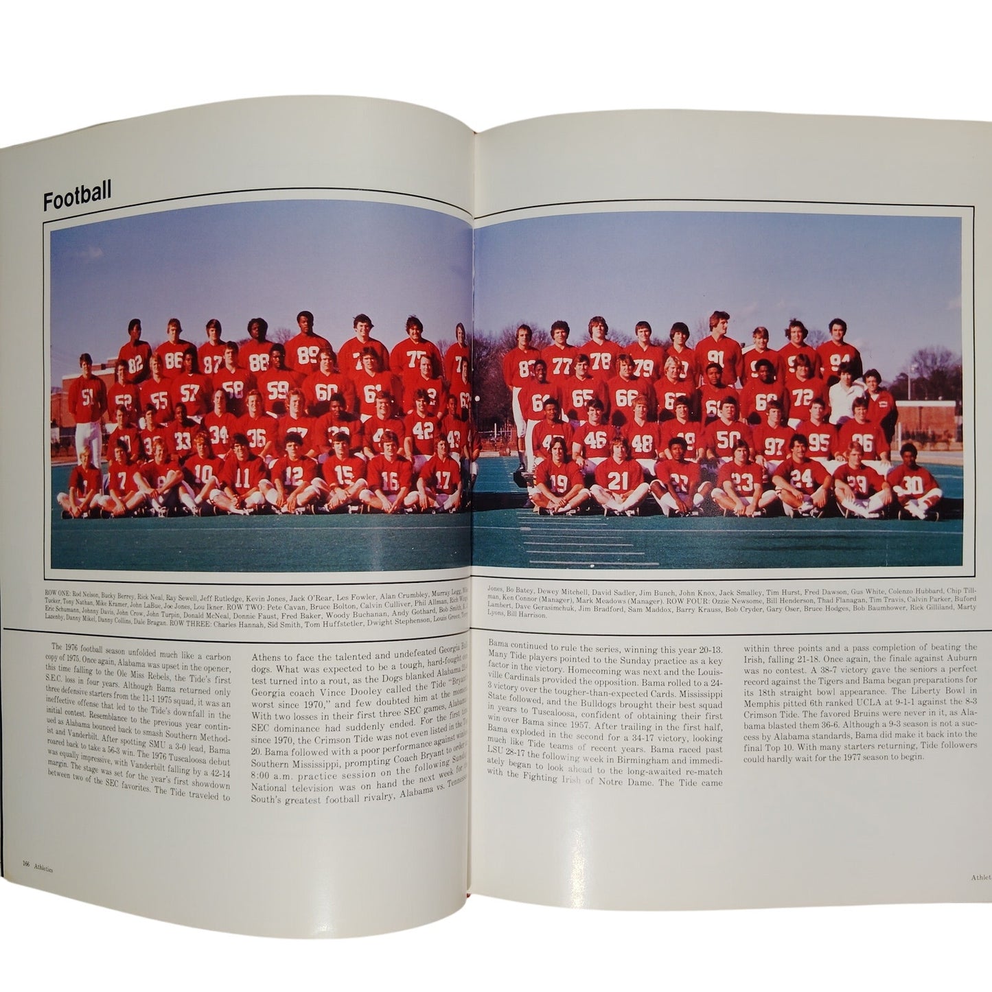 1977 Corolla Yearbook - University of Alabama - 560 Pages - No Writing or Damage - Hardcover