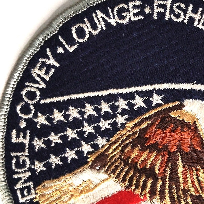 NASA STS‑51‑I Mission Patch Discovery Crew Eagle 3‑7/8" Sew‑On, Embroidered