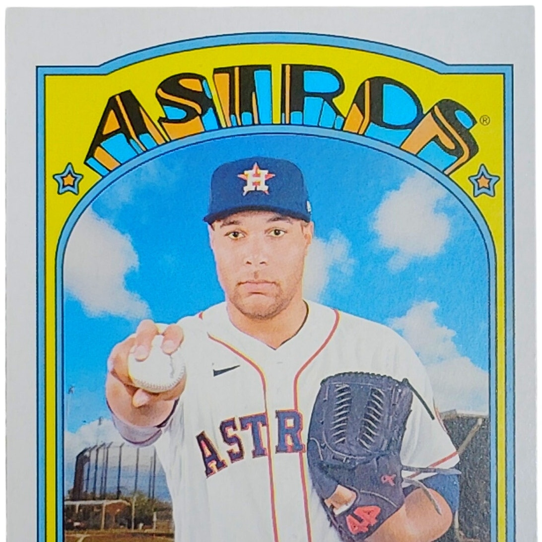 2021 Topps Heritage Andre Scrubb 592 RC Houston Astros Pitcher Rookie VG/EX