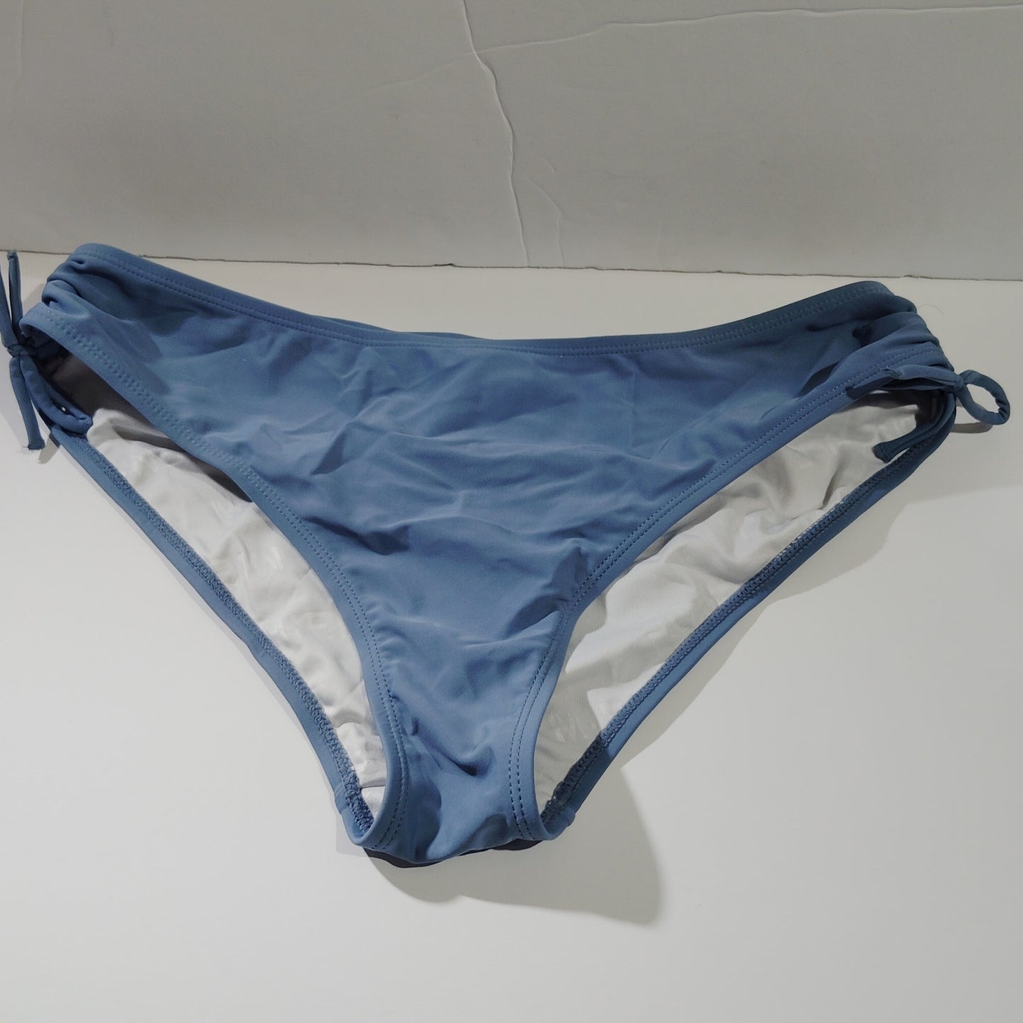Mienoe Girls’ Bikini Bottoms – Dusty Blue – XXL (170) 82/18 Nylon/Spandex – NWOT