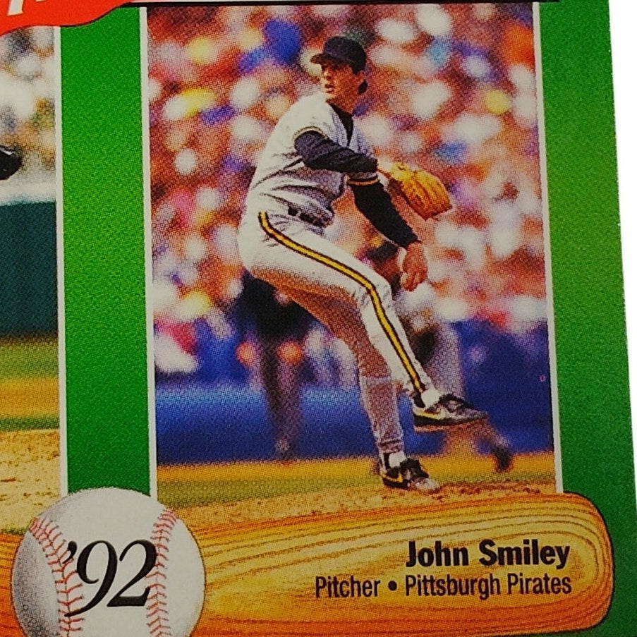 1992 French’s Mustard Scott Erickson John Smiley #5 MLB Baseball Card NM