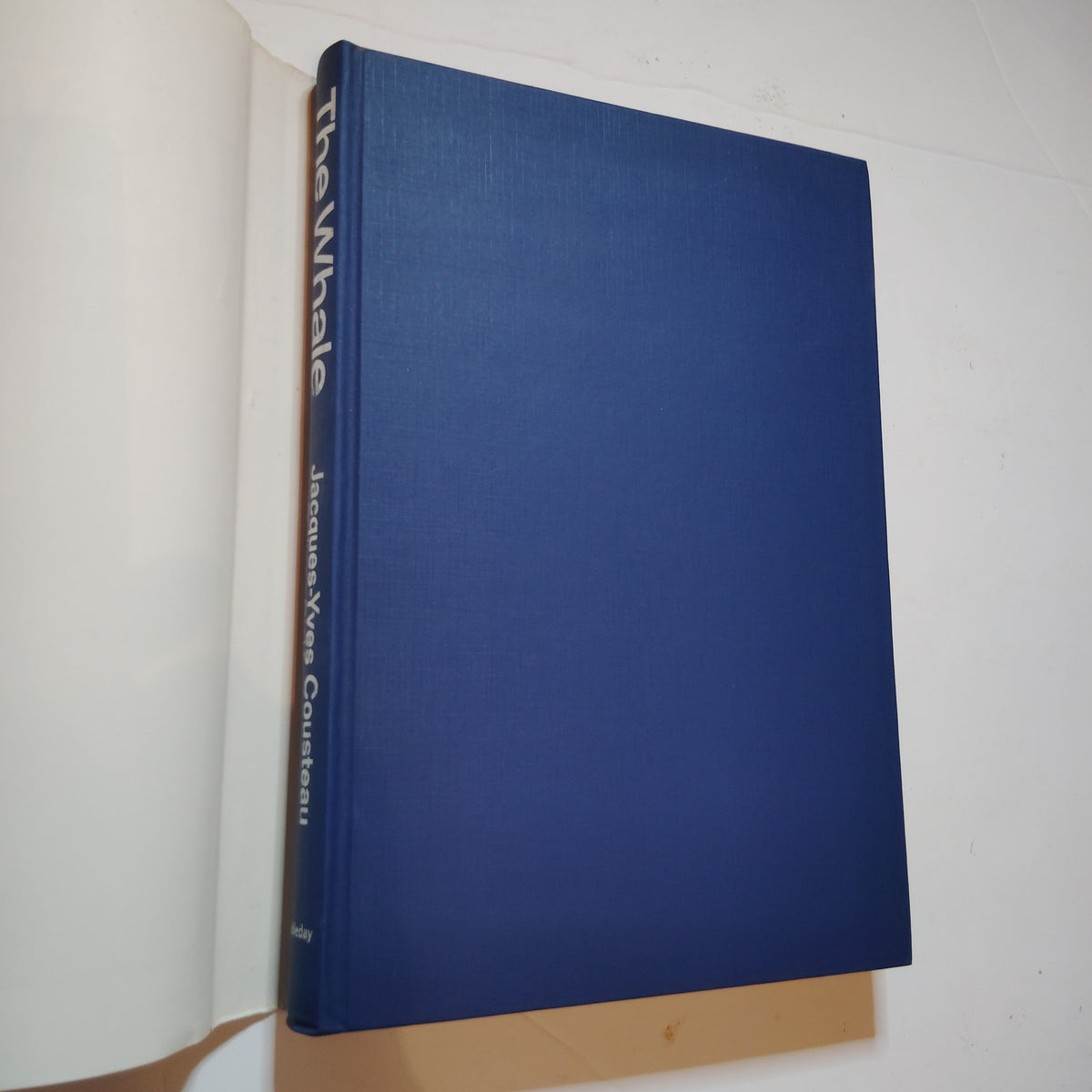 The Whale Mighty Monarch of the Sea 1972 Cousteau Hardcover Excellent One-Owner