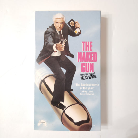 The Naked Gun VHS 1989 Leslie Nielsen Comedy