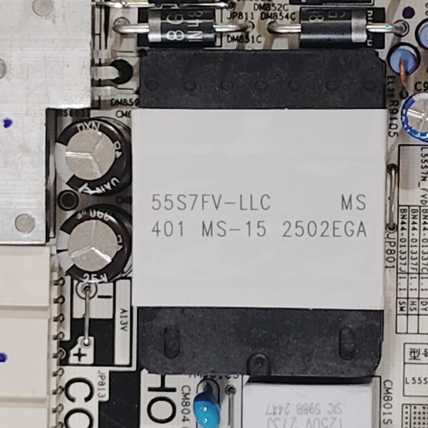 LG Main Board + Power Supply OEM Set EAX67872801 LGP32-17U1 REV1.0 32" TV