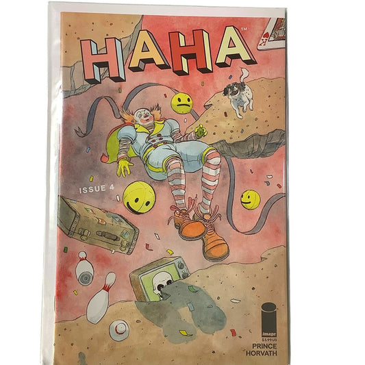 HAHA #4, April 2021, Image Comics, Prince, Horvath, NM 9.4