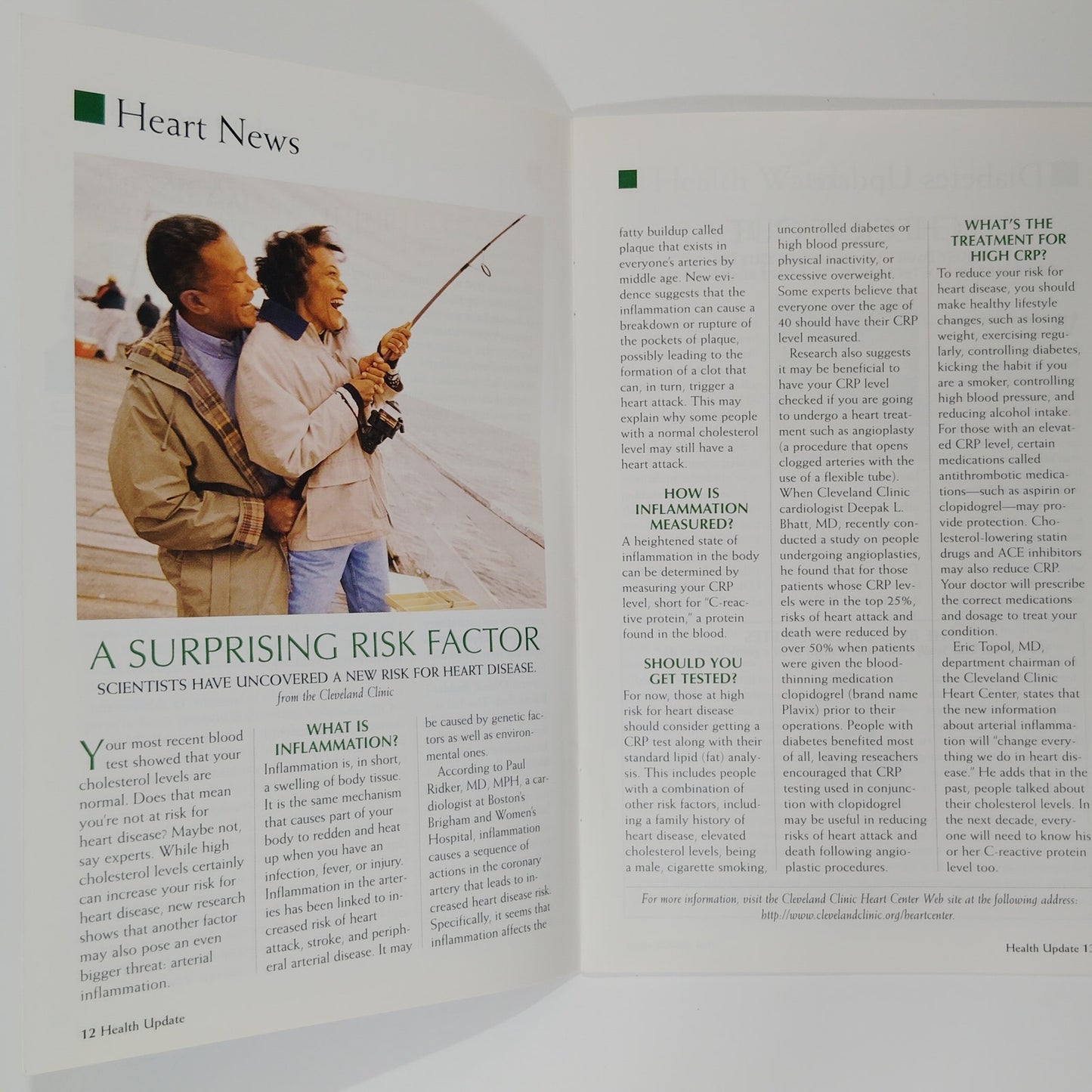 Health Update Winter 2003 – Vol. 2 Issue 1 – Katie Couric Cover – 30 Pages