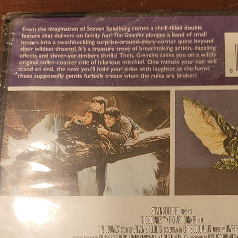 The Goonies / Gremlins DVD 2 Spielberg Movies, Adventure Comedy Collection