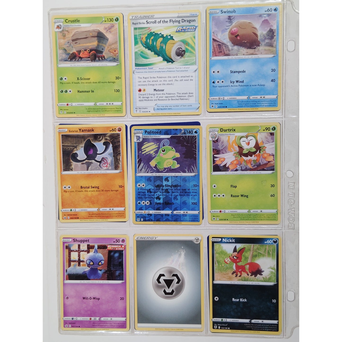18 Random Pokémon Cards Pictured, Actual Photos Provided