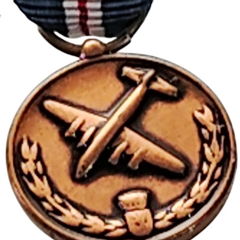 Humane Action Mini Medal (3/4"D) Ribbon (3/4"W) Overall 2-1/4"H