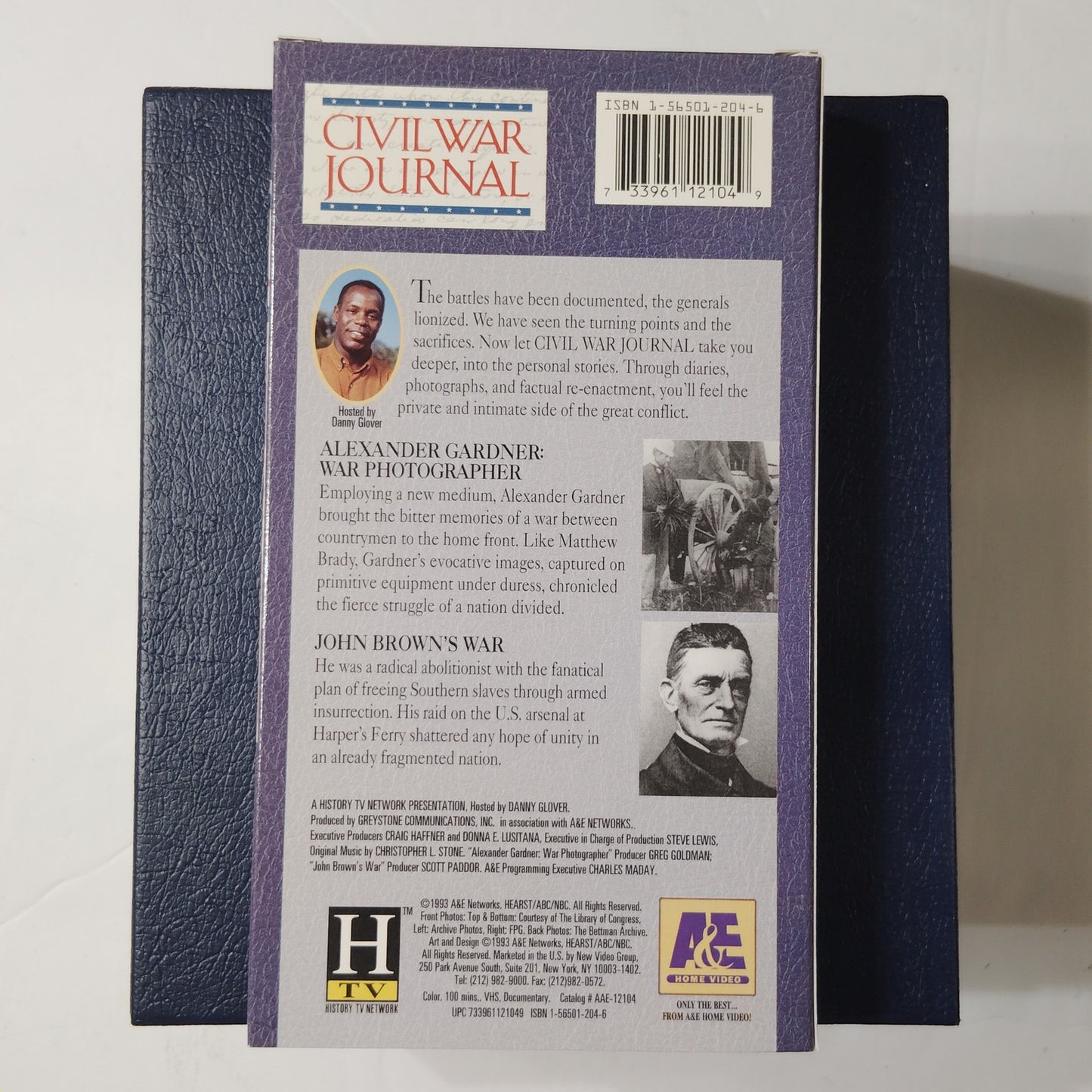 Civil War Journal VHS 6‑Tape Box Set 1993 A&E Danny Glover
