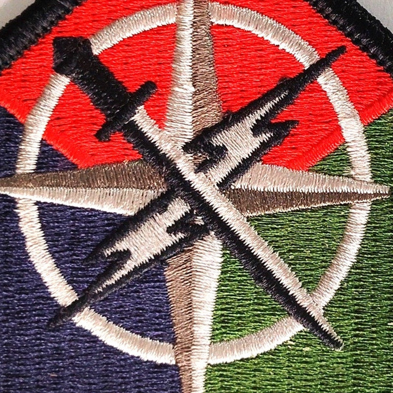 Georgia NG 648th MEB Embroidered Patch Full Color 3‑1/8" × 2‑1/2" Sew‑On