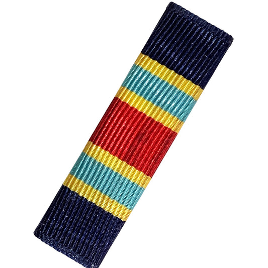 USN Navy Fleet Marine Force Ribbon, 1-3/8" x 3/8", Serving with USMC 1984-2006