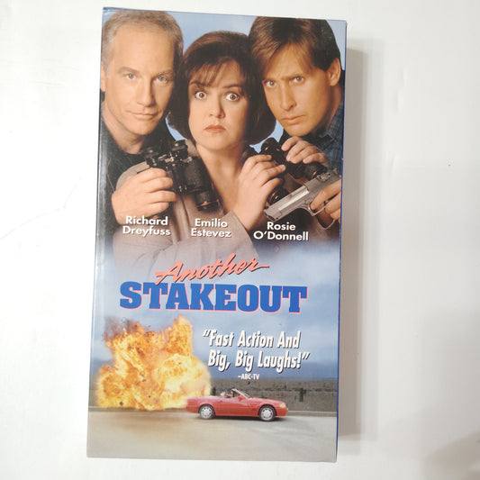 Another Stakeout VHS 1993 Richard Dreyfuss Emilio Estevez Rosie O’Donnell Comedy