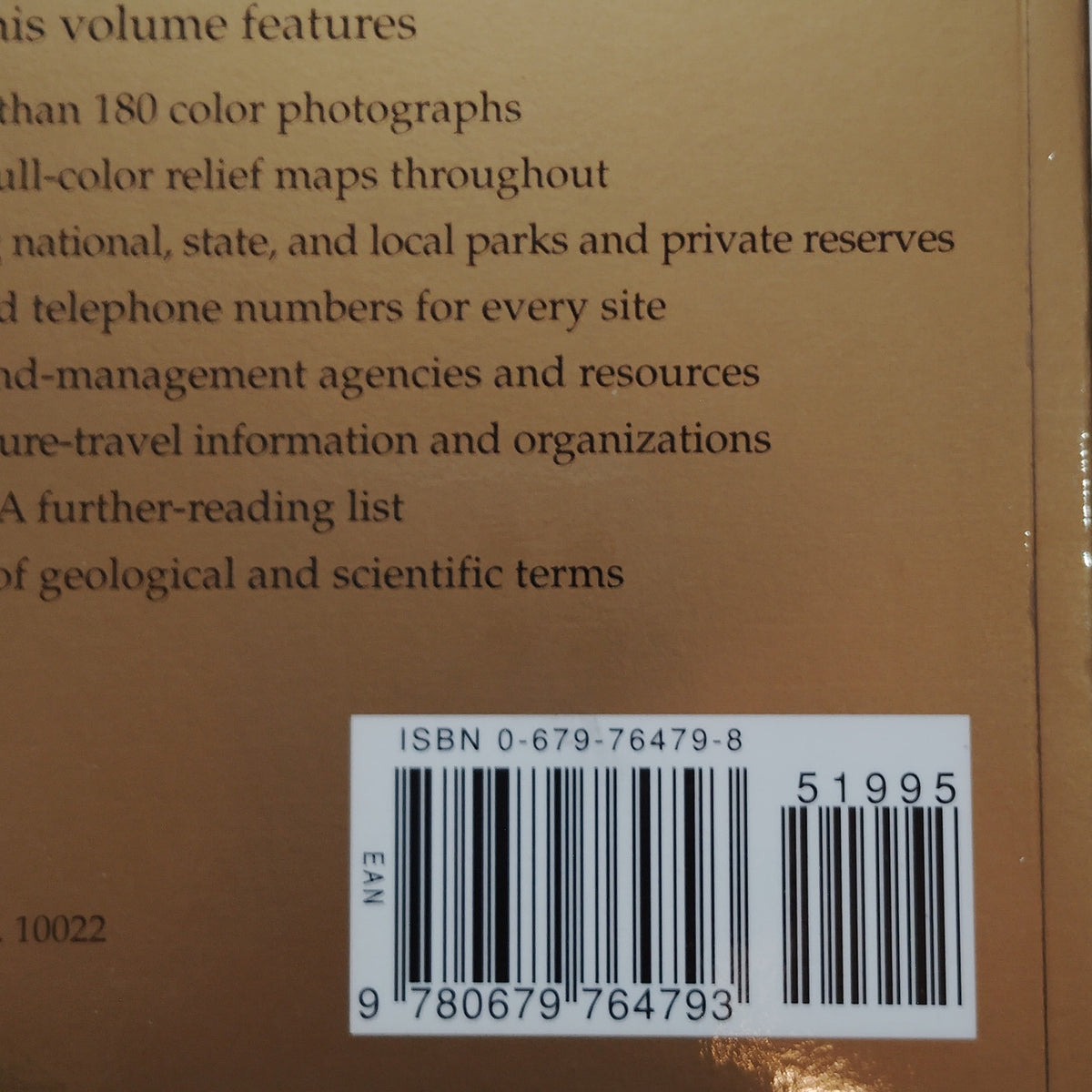 Smithsonian Guides Natural America South‑Central States TX OK AR LA MS - LN 1996