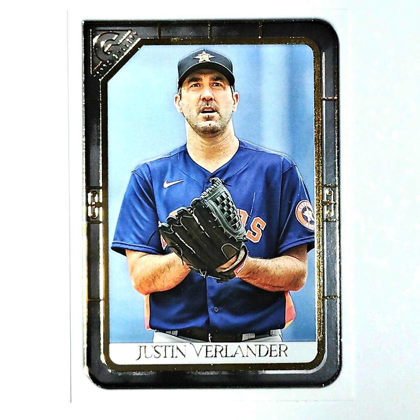 2021 Topps Gallery Justin Verlander #71 Astros Pitcher HOF Ace Cy Young VG/EX