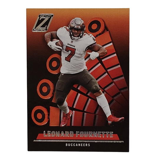 Leonard Fournette, Tampa Bay Buccaneers, NFL 2022 Panini-Zenith Card 75, EX/NM