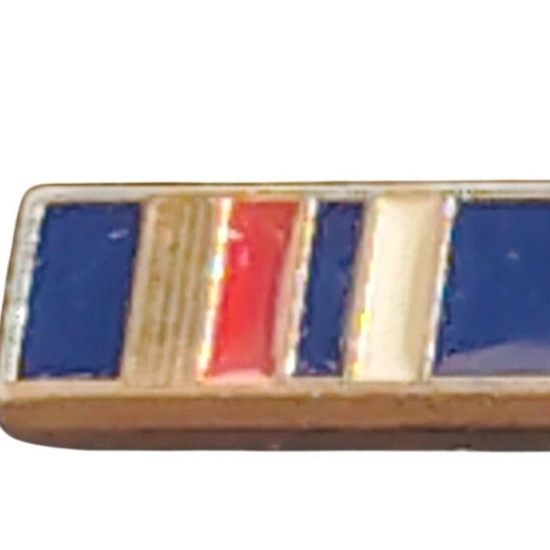 Global War on Terror (GWOT) Service Medal Mini Ribbon Novelty Lapel Pin 5/8"