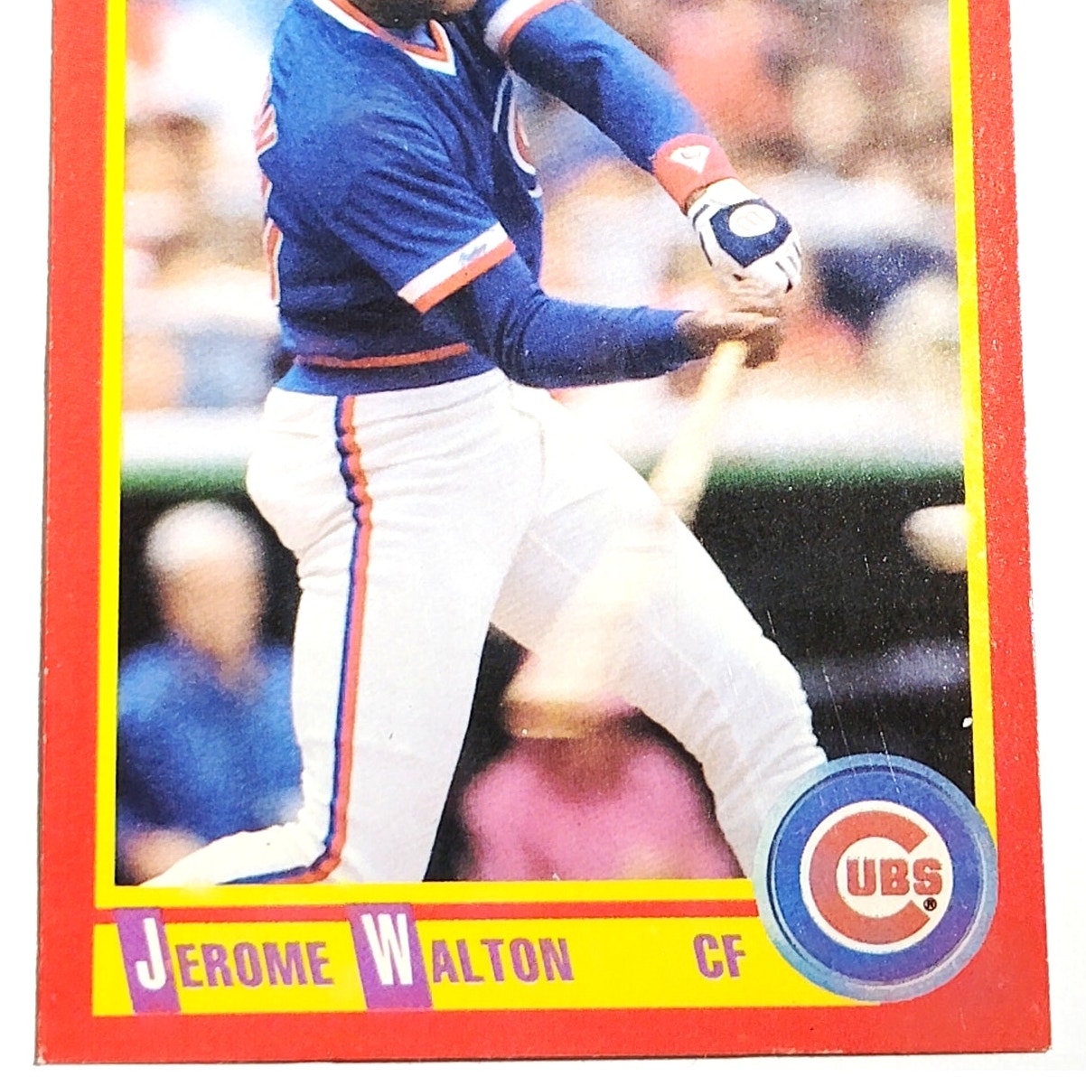 1990 Score Jerome Walton #229 Chicago Cubs Center Fielder Rookie MLB EX