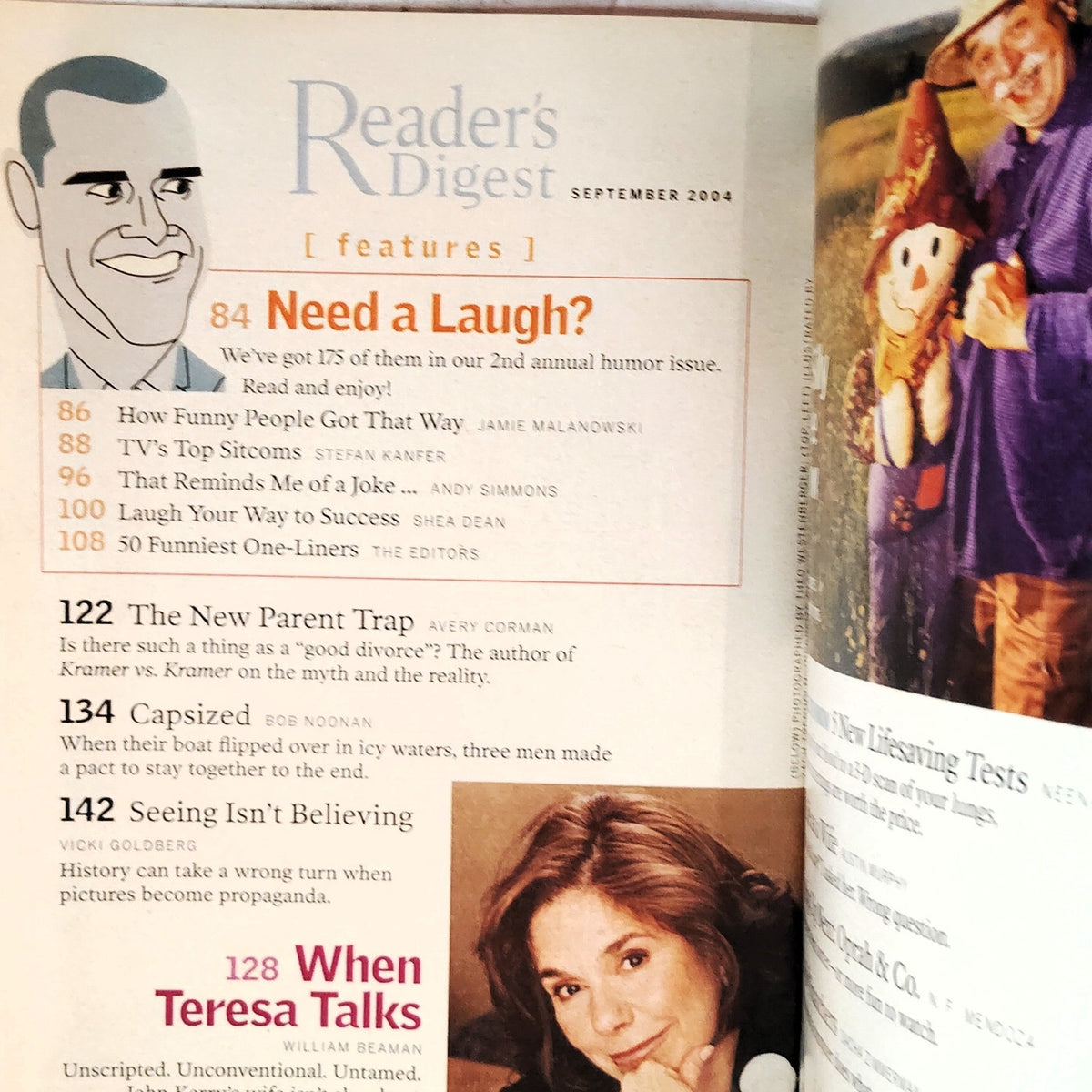 Reader's Digest Sept 2004 Need a Laugh? Humor Issue Oprah Seinfeld Magazine