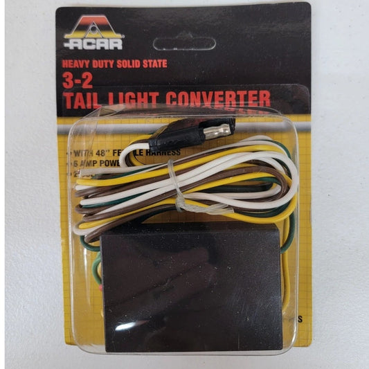ACAR HDSS 3-to-2 Tail Light Converter, 6A, RV-704-1KS, Trailer/RV Light Adapter