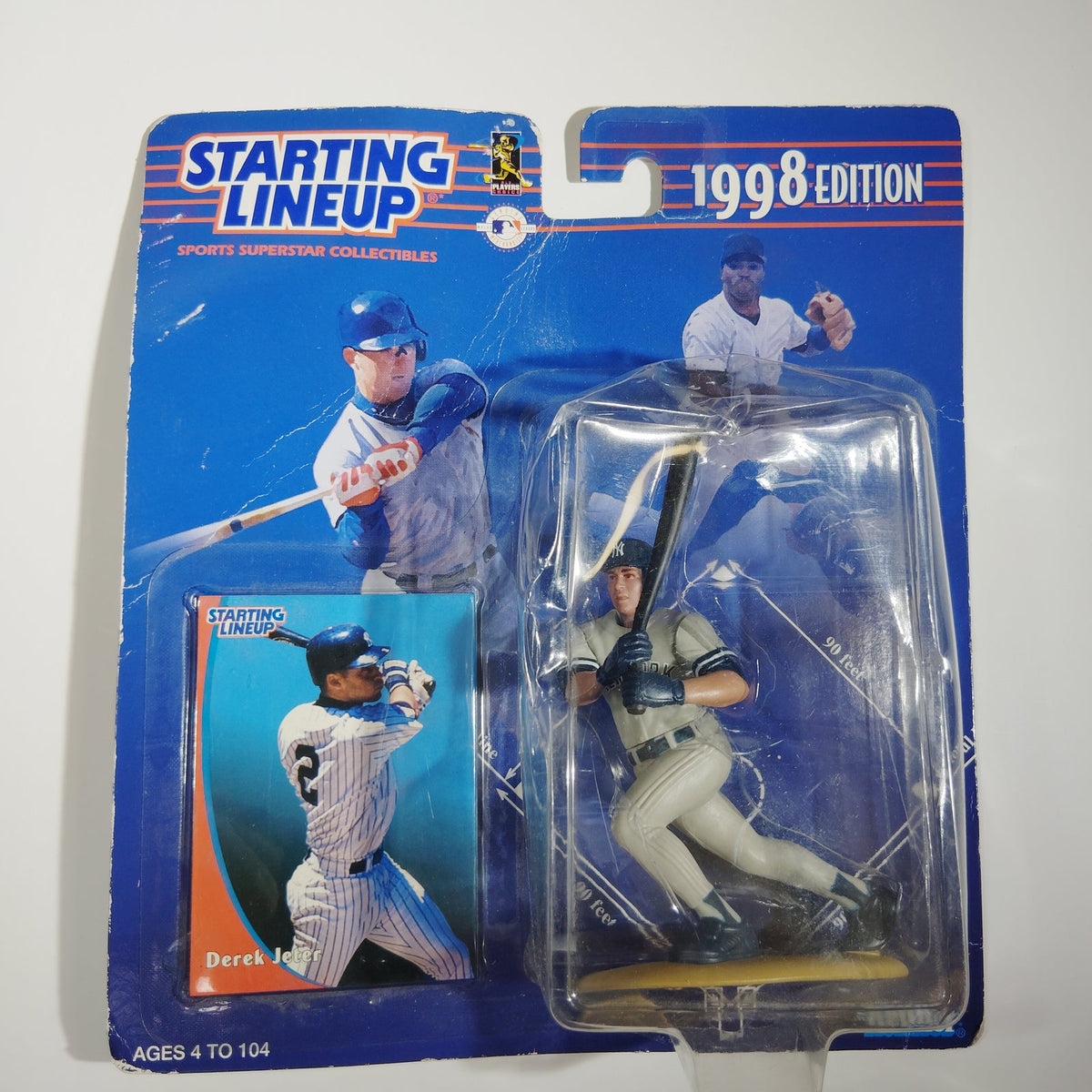 1998 Starting Lineup Derek Jeter New York Yankees Kenner MLB Action Figure