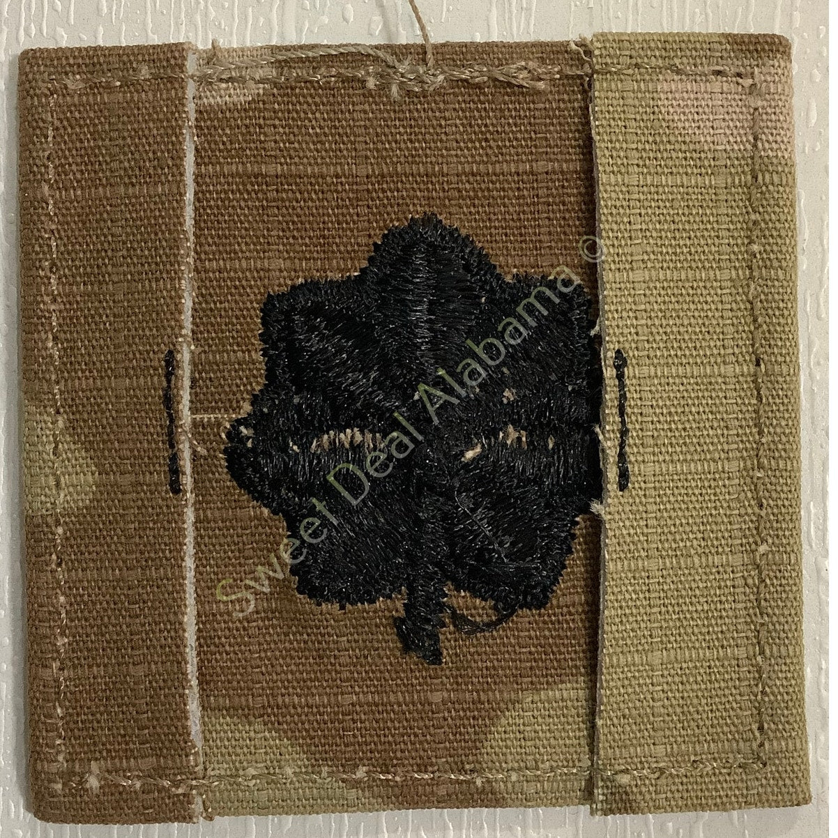 U.S. Army Lieutenant Colonel O-5 OCP Sew-On Rank Insignia, Multi-Camo, 2" x 2"