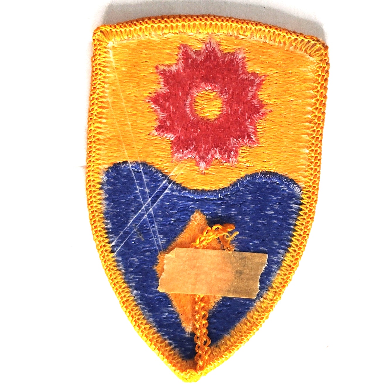 US Army 49th Military Police Brigade Novelty Patch 3" × 2" Sew‑On, Embroidered