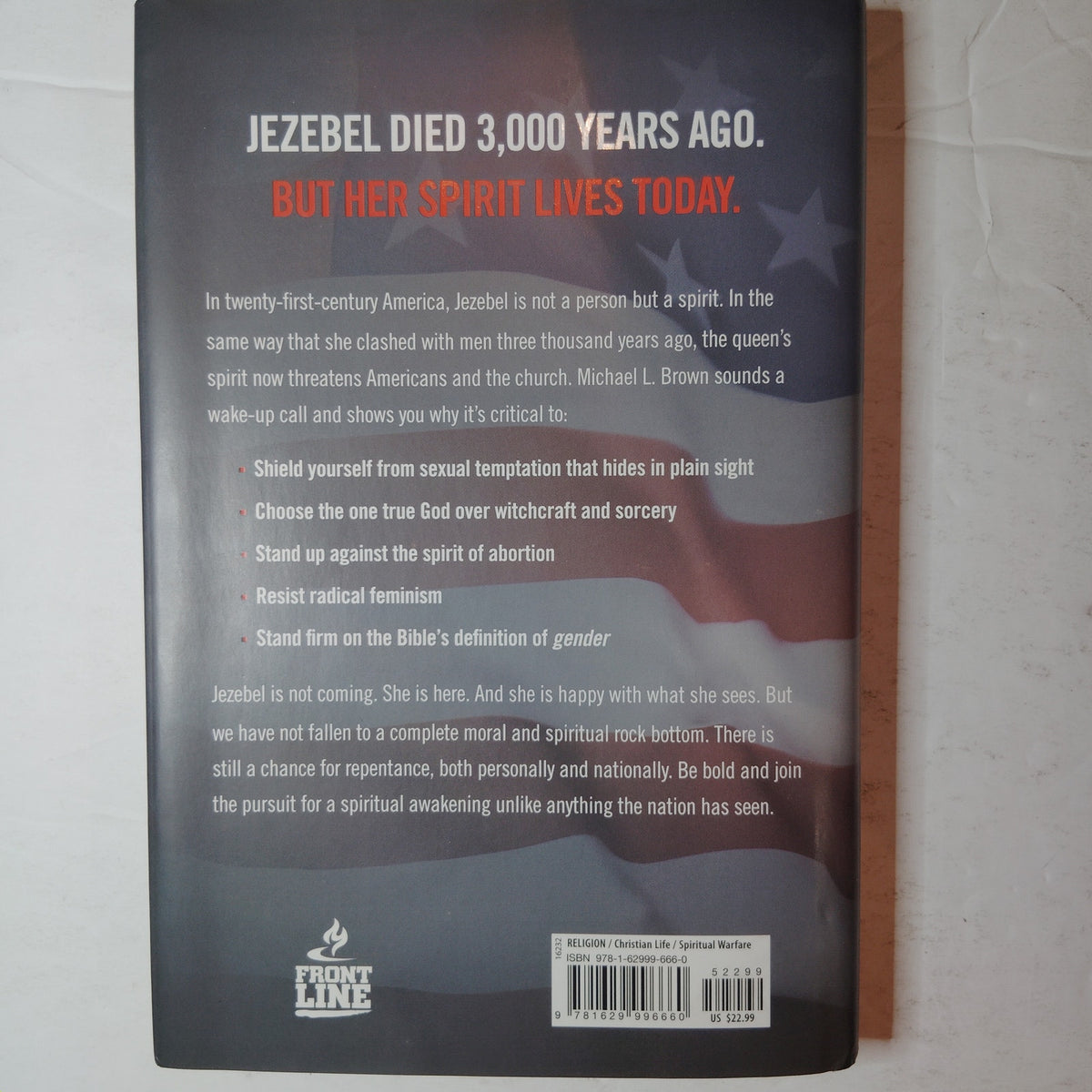 Jezebel's War with America - Michael L. Brown PhD 2019 Hardcover Very Good