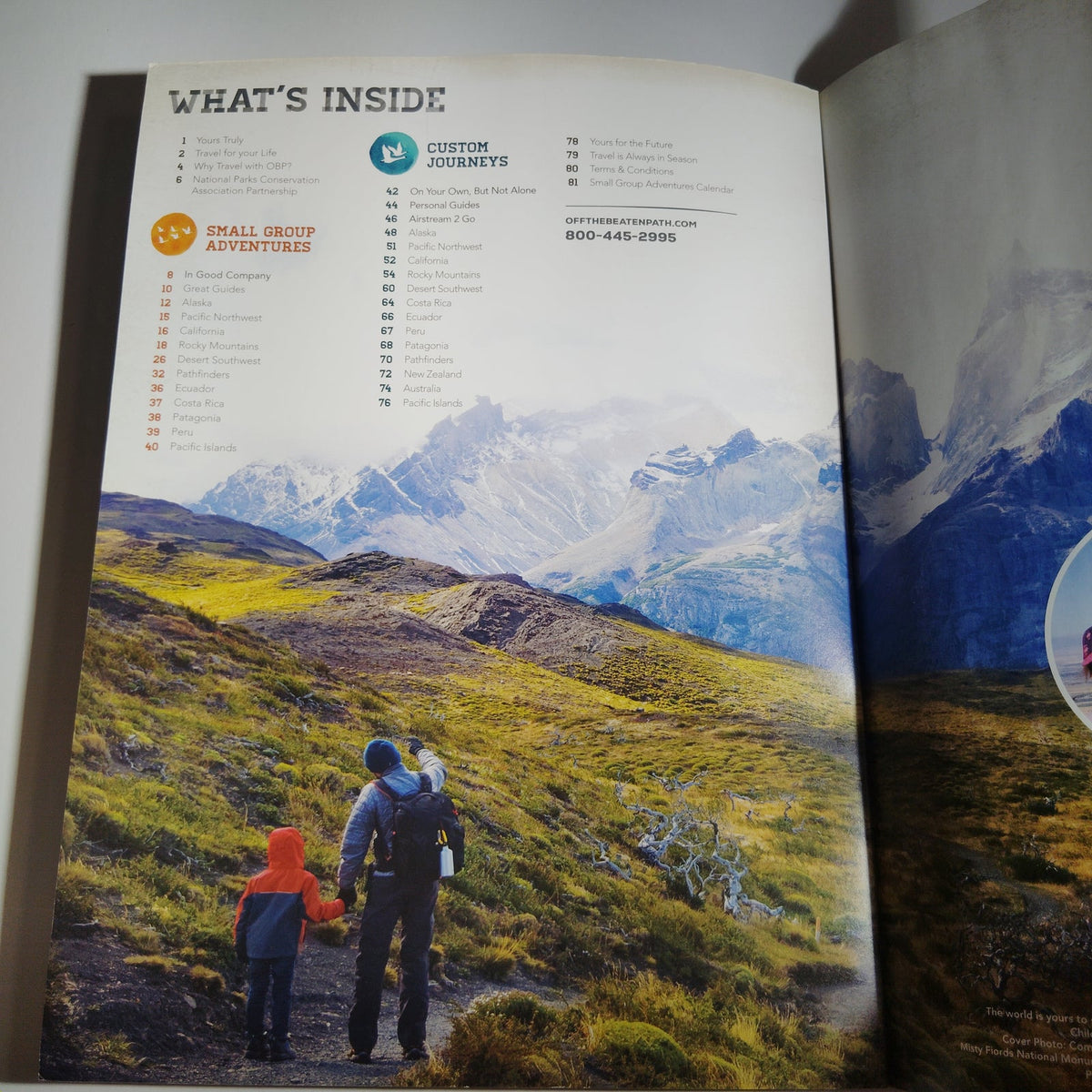 Off the Beaten Path 2017 Travel Book - National Parks & Small Group Tours