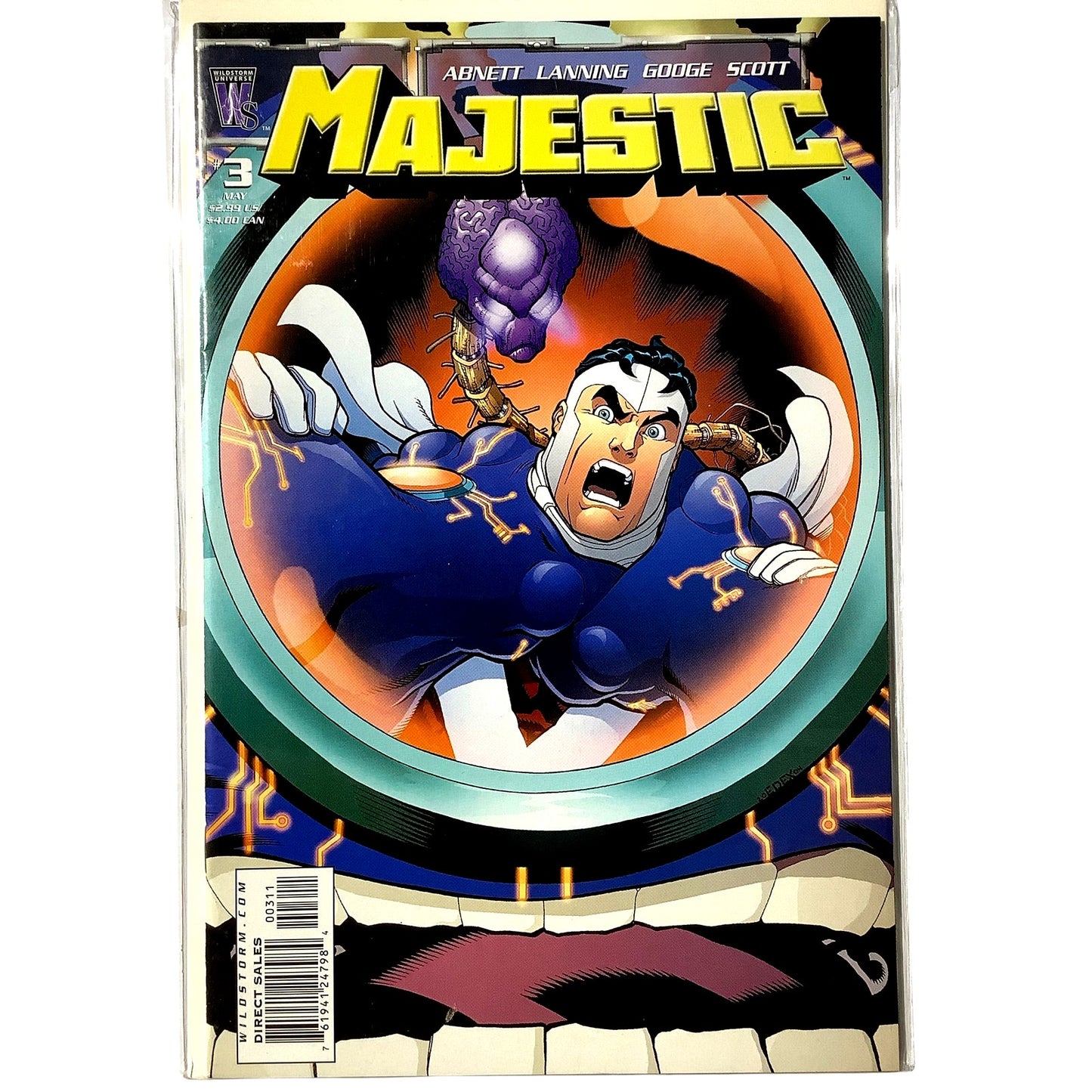 Majestic #3, May 2005,  DC/Wildstorm NM 9.4,