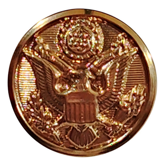 Waterbury Gold Eagle Great Seal Toggle Button, 30 Ligne (3/4"D)