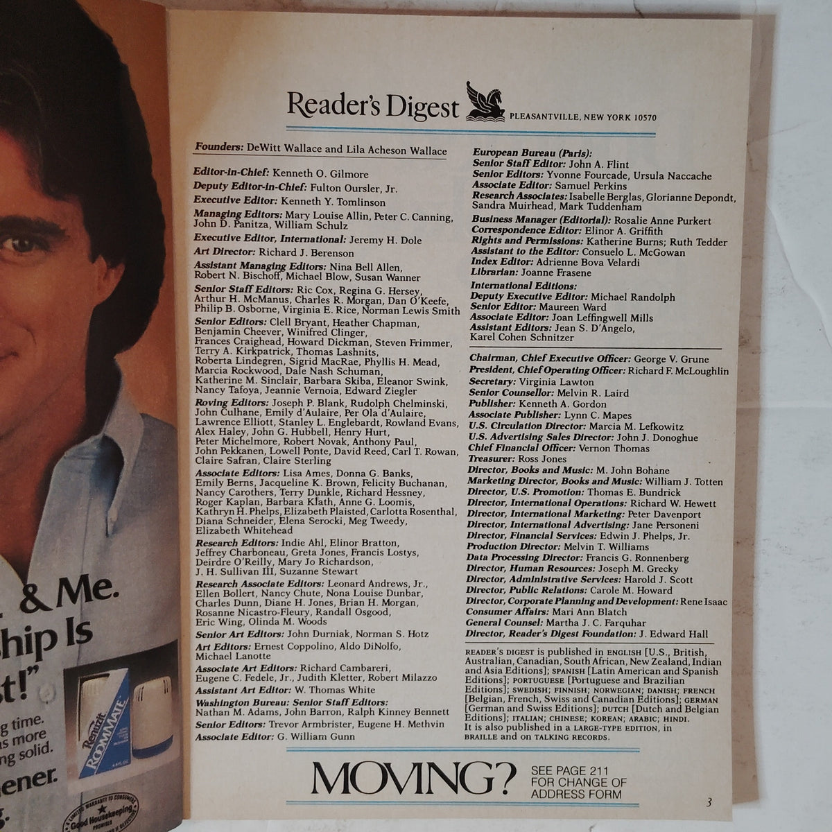 Vintage Reader's Digest July 1987 Magazine - Starduster's Last Flight