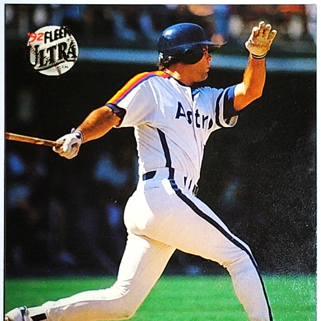 1992 Fleer Ultra Ken Caminiti #200 Houston Astros 3rd Base -Rainbow Jersey VG/EX