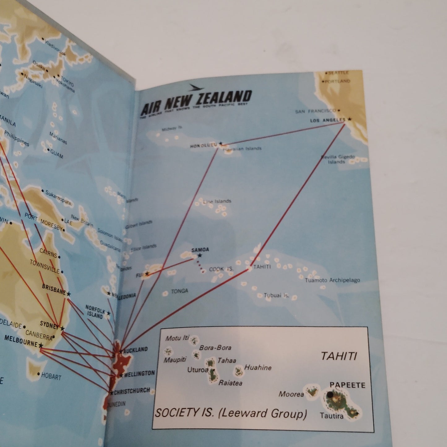 Tahiti Today Sightseeing and Shopping Guide 1970 Hardcover LN