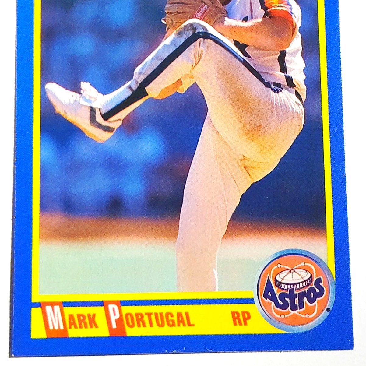 1990 Score Mark Portugal #552 Houston Astros Pitcher MLB Baseball EX
