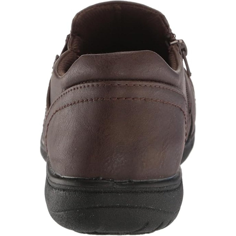 Easy Street Women’s Ariah Sneakers/Flats – Brown/Gore, Size 6M, Style: 31-9846